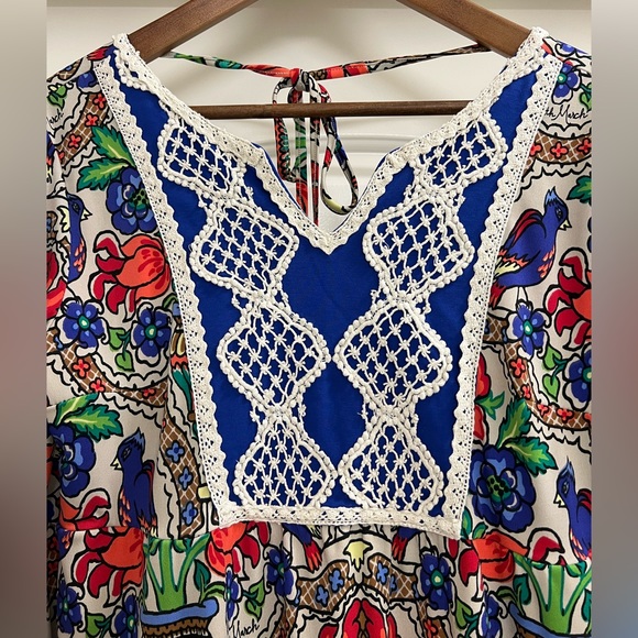 Judith March Colorful Hippie Tunic / Dress - Picture 4 of 10